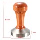 53mm Stainless Steel Cafe Coffee Tamper Bean Press for Espresso Flat Base Wooden Handle 53mm Stainless Steel Cafe Coffee Tamper Bean Press for Espresso Flat Base Wooden Handle