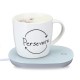 55°Electric Mug Cup Heater Milk Tea Coffee Drink Warmer Tray Mat for Office Home
