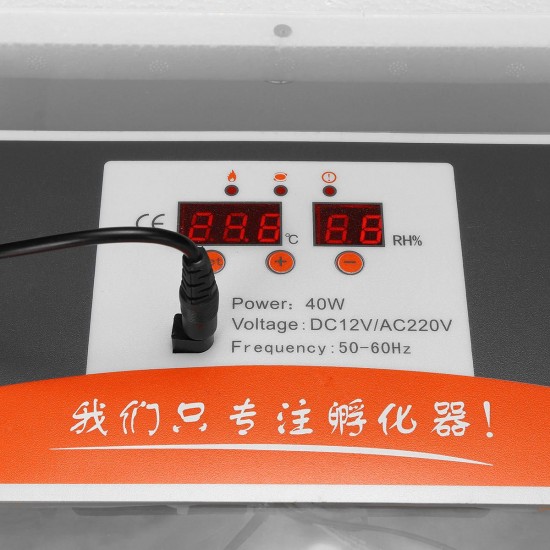 55 Position Egg Incubator 110V-240V Automatic Poultry Hatcher 55 Position Egg Incubator 110V-240V Automatic Poultry Hatcher