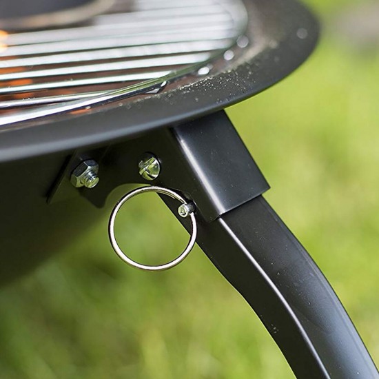 55cm Outdoor Fire Pit Garden Patio Wood Log Burner BBQ Camping Brazier Stove 55cm Outdoor Fire Pit Garden Patio Wood Log Burner BBQ Camping Brazier Stove