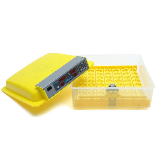 56 Automatic Egg Incubator Digital Hatching Poultry Chicken Temperature Control US/EU/UK Plug 56 Automatic Egg Incubator Digital Hatching Poultry Chicken Temperature Control US/EU/UK Plug