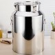 58L (35X60cm) Stainless Steel Milk Can Wine Pail Water Bucket Oil Barrel Tea Canister
