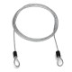 59 Inch Steel Wire Security Loop Cable Lightweight Bicycle Scooter U-Lock Rope 49 Strands 59 Inch Steel Wire Security Loop Cable Lightweight Bicycle Scooter U-Lock Rope 49 Strands