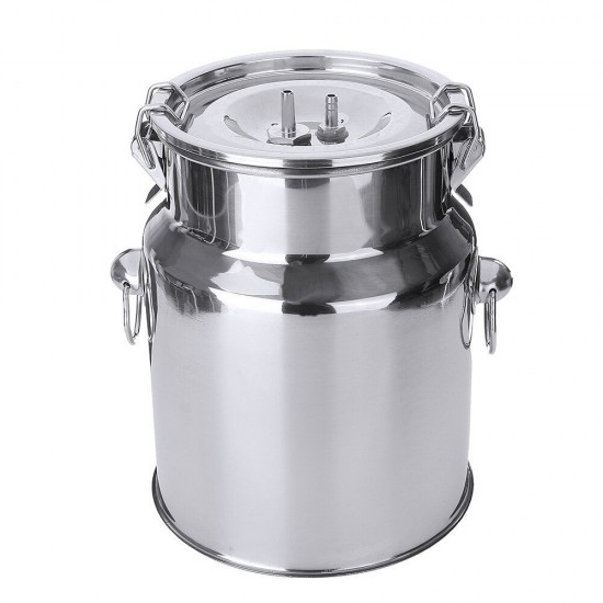 5L Electric Milking Machine Vacuum Impulse Pump Stainless Steel Cow Goat Milker 5L Electric Milking Machine Vacuum Impulse Pump Stainless Steel Cow Goat Milker