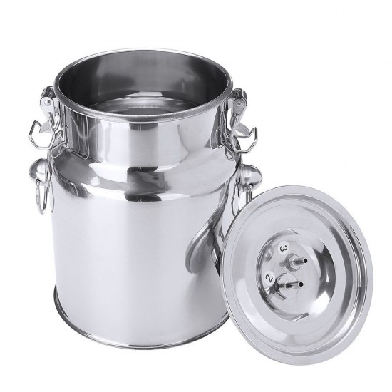 5L Electric Milking Machine Vacuum Impulse Pump Stainless Steel Cow Goat Milker 5L Electric Milking Machine Vacuum Impulse Pump Stainless Steel Cow Goat Milker
