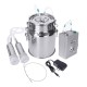 5L Electric Milking Machine Vacuum Impulse Pump Stainless Steel Cow Goat Milker 5L Electric Milking Machine Vacuum Impulse Pump Stainless Steel Cow Goat Milker