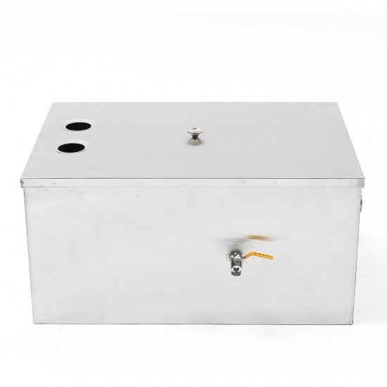 5L Stainless Steel Grease Trap Interceptor Commercial Interceptor Grease Trap 5L Stainless Steel Grease Trap Interceptor Commercial Interceptor Grease Trap