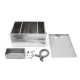 5L Stainless Steel Grease Trap Interceptor Commercial Interceptor Grease Trap 5L Stainless Steel Grease Trap Interceptor Commercial Interceptor Grease Trap