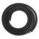 5M 16.5ft Split Line Extension 1/4'' 3/8'' Flared Insulated Air Conditioner Black Brass Tube 5M 16.5ft Split Line Extension 1/4'' 3/8'' Flared Insulated Air Conditioner Black Brass Tube