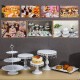 5PCS Cake Stand Set for Wedding Decorations White Table Kit Decorating Party Suppliers for Fondant Dessert Metal Cupcake Stand 5PCS Cake Stand Set for Wedding Decorations White Table Kit Decorating Party Suppliers for Fondant Dessert Metal Cupcake Stand