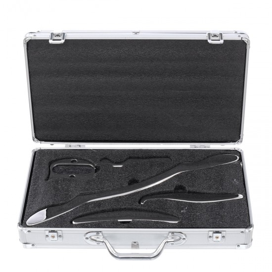 5PCS Gua Sha Massager Accessories Kit Stainless Steel Medical Grade Scrapping MyoFascial 5PCS Gua Sha Massager Accessories Kit Stainless Steel Medical Grade Scrapping MyoFascial
