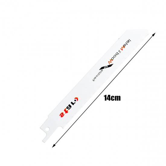 5Pcs 150mm Fast Cutting Metal Reciprocating Saw Blades High Carbon Steel S922EF 5Pcs 150mm Fast Cutting Metal Reciprocating Saw Blades High Carbon Steel S922EF