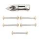 5Pcs Bobbins & Shuttle Bobbin Case for Singer 27,28,127,128 Treadle Sewing Replacement Accessories 5Pcs Bobbins & Shuttle Bobbin Case for Singer 27,28,127,128 Treadle Sewing Replacement Accessories