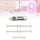 5Pcs Bobbins & Shuttle Bobbin Case for Singer 27,28,127,128 Treadle Sewing Replacement Accessories