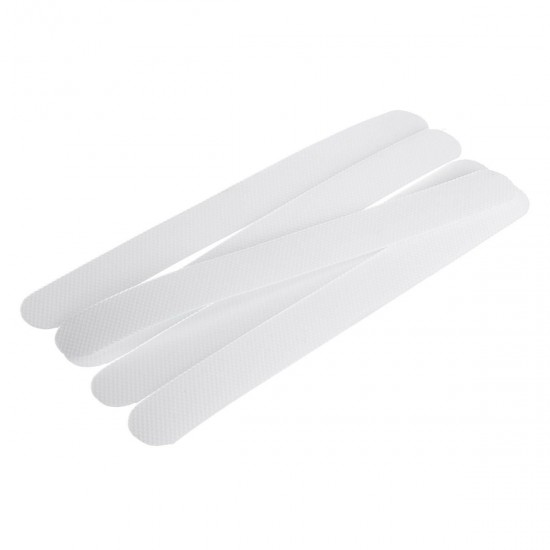 5Pcs Transparent Anti Slip Bath Tread Sticker Adhesive Strip Pad Shower Flooring Safey Tape