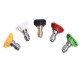 5Pcs Washer Spray Nozzle Set Variety Degrees Quick Connect for Gas Power Pressure Washers 5Pcs Washer Spray Nozzle Set Variety Degrees Quick Connect for Gas Power Pressure Washers