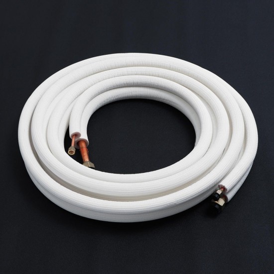 5m Air Conditioner Tube Insulated Pair Copper Pipe Air Conditioning Coil Exhaust Hose