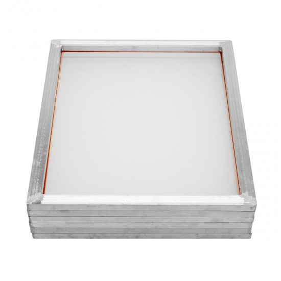 6 Pcs White Silk Aluminium Screen Printing Frame Paint Screen Polyester Mesh for Printed Circuit Boards 6 Pcs White Silk Aluminium Screen Printing Frame Paint Screen Polyester Mesh for Printed Circuit Boards