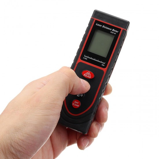 60m Digital Handheld Laser Distance Meter Range Finder Measure Diastimeter Laser Distance Meter