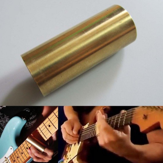 60mm Brass Guitar Bass Bruce Finger Knuckle Slides Parts Musical Accessories