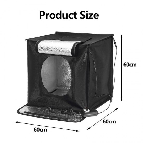 60x60x60cm 12V Studio Box Light Board Shooting Equipment with LED Light 60x60x60cm 12V Studio Box Light Board Shooting Equipment with LED Light