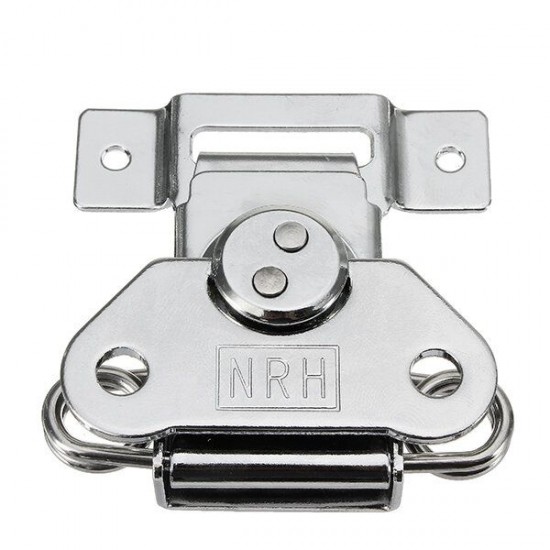 6311B Cold Rolled Silver Twist Draw Toggle Latch Rotary Turn with Strike Plate