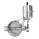 63mm 2.5'' Stainless Exhaust Control Valve Switch Kit Vacuum Actuator Open/Close Style 63mm 2.5'' Stainless Exhaust Control Valve Switch Kit Vacuum Actuator Open/Close Style