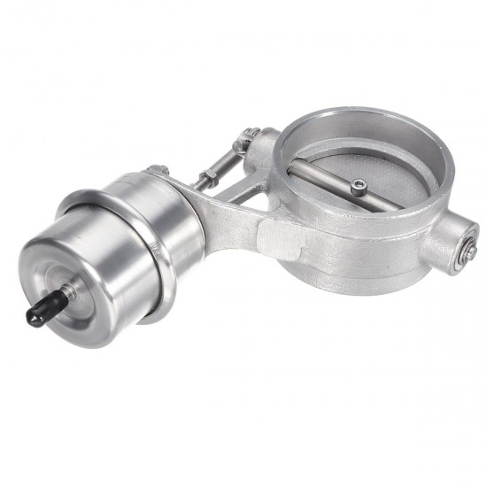63mm 2.5'' Stainless Exhaust Control Valve Switch Kit Vacuum Actuator Open/Close Style 63mm 2.5'' Stainless Exhaust Control Valve Switch Kit Vacuum Actuator Open/Close Style