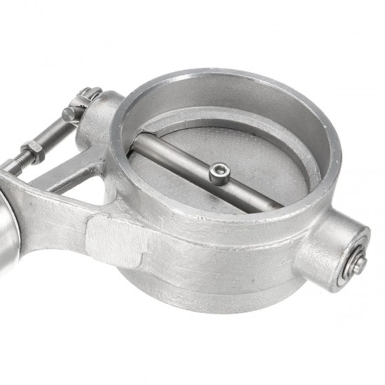 63mm 2.5'' Stainless Exhaust Control Valve Switch Kit Vacuum Actuator Open/Close Style 63mm 2.5'' Stainless Exhaust Control Valve Switch Kit Vacuum Actuator Open/Close Style