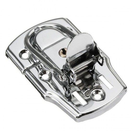 6405B 76×45mm Chrome Plated Drawbolt Closure Latch Case Latch Key Locking 6405B 76×45mm Chrome Plated Drawbolt Closure Latch Case Latch Key Locking