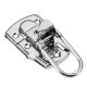6405B 76×45mm Chrome Plated Drawbolt Closure Latch Case Latch Key Locking 6405B 76×45mm Chrome Plated Drawbolt Closure Latch Case Latch Key Locking