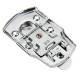 6405B 76×45mm Chrome Plated Drawbolt Closure Latch Case Latch Key Locking 6405B 76×45mm Chrome Plated Drawbolt Closure Latch Case Latch Key Locking