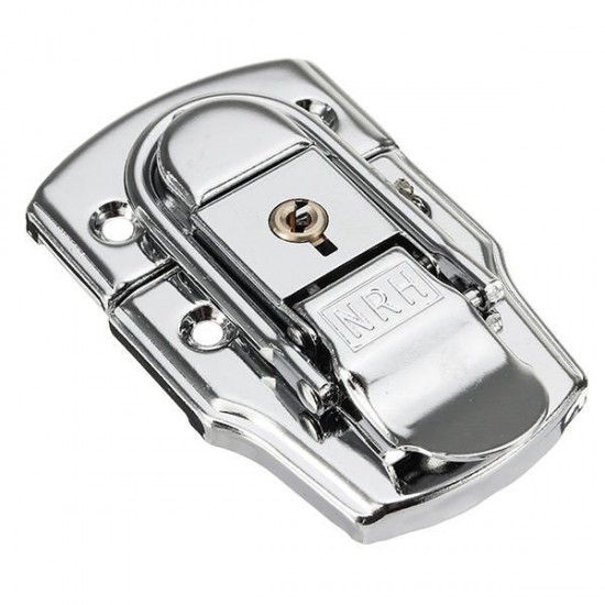 6405B 76×45mm Chrome Plated Drawbolt Closure Latch Case Latch Key Locking 6405B 76×45mm Chrome Plated Drawbolt Closure Latch Case Latch Key Locking