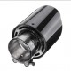 66mm 89mm Carbon Fiber Black Universal Car Exhaust Tips Muffler Pipe Tail End 66mm 89mm Carbon Fiber Black Universal Car Exhaust Tips Muffler Pipe Tail End