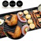 68x28cm Korean-style Household Electric Grill Smokeless Non-Stick Electric Baking Pan