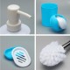 6PCS Set Bathroom Accessories Trash Bin Toothbrush Tumbler Holder Soap Dish Dispenser