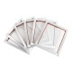 6Pcs 14''x10'' Aluminium Alloy Silk Screen Printing Frame w 110 White Mesh Count 6Pcs 14''x10'' Aluminium Alloy Silk Screen Printing Frame w 110 White Mesh Count