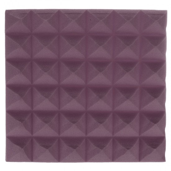 6Pcs Acoustic Panels Tiles Studio Soundproofing Insulation Closed Cell Foam