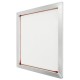 6Pcs Aluminum Profile Silk Screen Printing Frame Press Screens 110 White Mesh 20'' x 24''