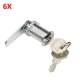 6Pcs Zinc Alloy Cam Lock Storage Cabinet Lock Keys for Drawer Door Tool 6Pcs Zinc Alloy Cam Lock Storage Cabinet Lock Keys for Drawer Door Tool