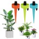 6Pcs/12Pcs Self Automatic Watering Device Water Sprayer Flow Dripper Spikes With Adjustable Control Valve Drip Irrigation Kit Fit On All Bottles