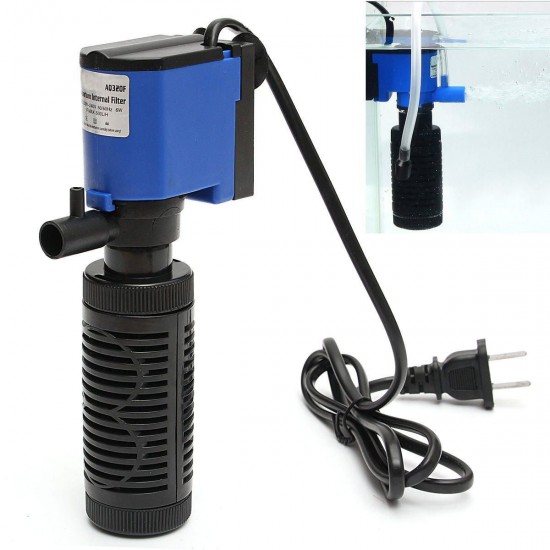6W 500L/H 220V Submersible Water Internal Filter Aquarium Fish Tank Pump Spray 6W 500L/H 220V Submersible Water Internal Filter Aquarium Fish Tank Pump Spray