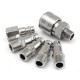 6pcs 1/4inch Male/Female BSP Adapter Compressed Air Quick Coupling Hose 6pcs 1/4inch Male/Female BSP Adapter Compressed Air Quick Coupling Hose