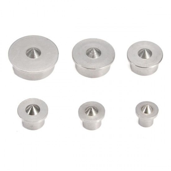 6pcs Dowel Drill Centre Points Pin Wood 4-12mm Dowel Tenon Center For Drill Hole 6pcs Dowel Drill Centre Points Pin Wood 4-12mm Dowel Tenon Center For Drill Hole