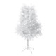 7Ft Artificial PVC Christmas Tree With Stand Holiday Season Home Outdoor Decorations White