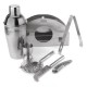 7Pcs 550mL Stainless Steel Cocktail Shaker Mixer Drink Bartender Bar Tools Maker Set Kit