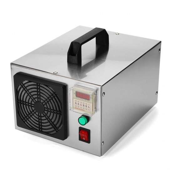 7g/H 220V Ozone Generator Machine Food Industrial Air Purifier Smoke Odor Air Cleaner