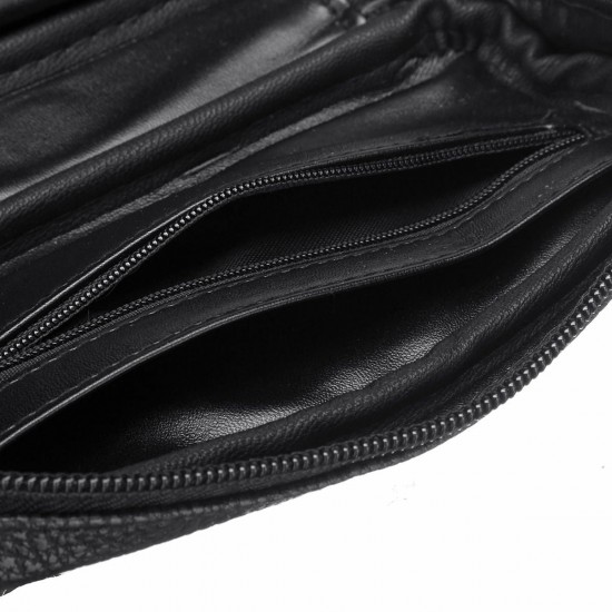 7x3.7 Inch Durable Portable Leather 2 Pipes Polyurethane Storage Case Bag 7x3.7 Inch Durable Portable Leather 2 Pipes Polyurethane Storage Case Bag