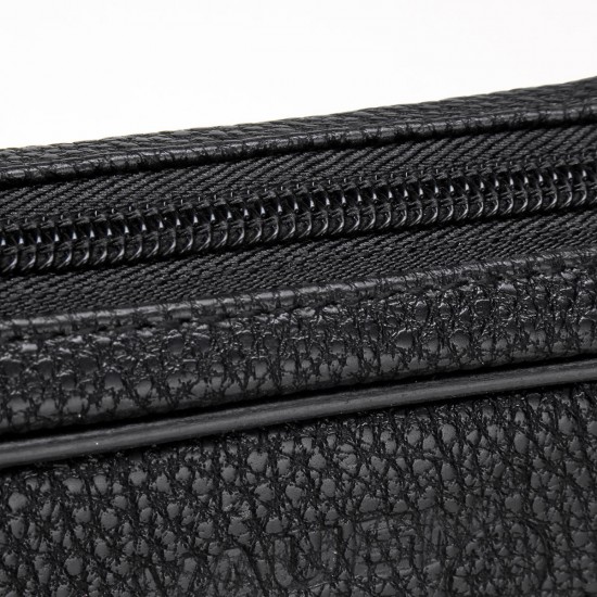 7x3.7 Inch Durable Portable Leather 2 Pipes Polyurethane Storage Case Bag 7x3.7 Inch Durable Portable Leather 2 Pipes Polyurethane Storage Case Bag