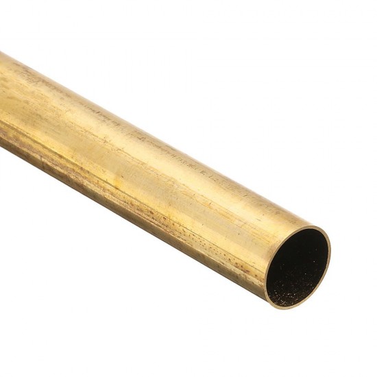 8-15mm Diameter Brass Round Bar Rod Circular Tube 30cm